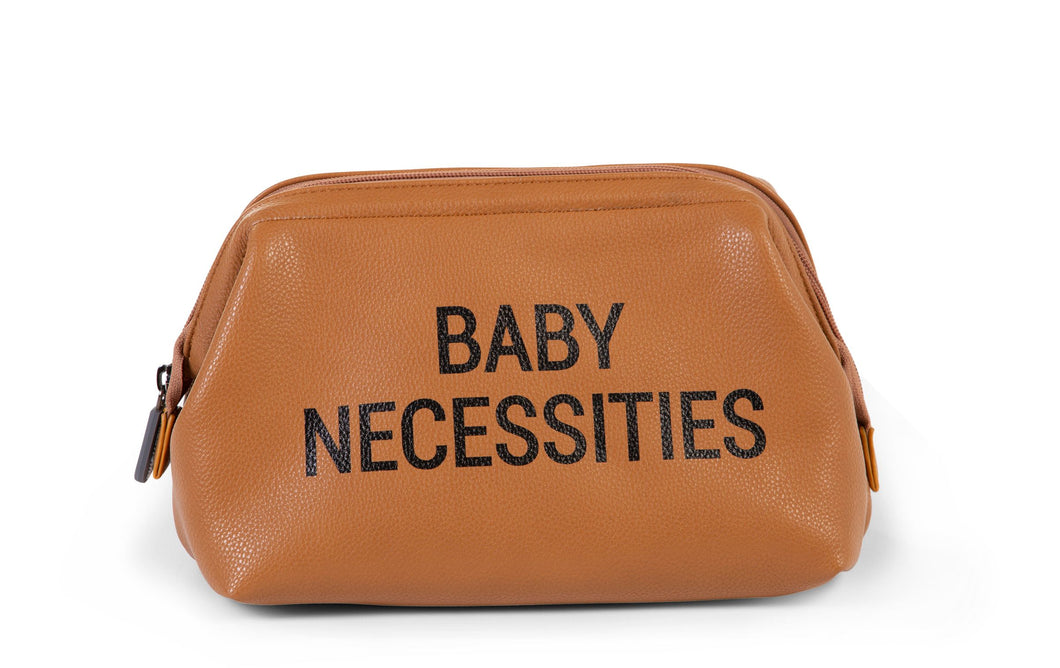 Childhome Leather Look Baby Necessities Toiletry Bag