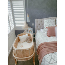 Load image into Gallery viewer, Mini Manilla 3-Piece Mini Crib Linen Set
