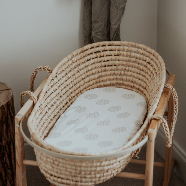 Ely's & Co. Cotton Bassinet Sheet - 2 Pack
