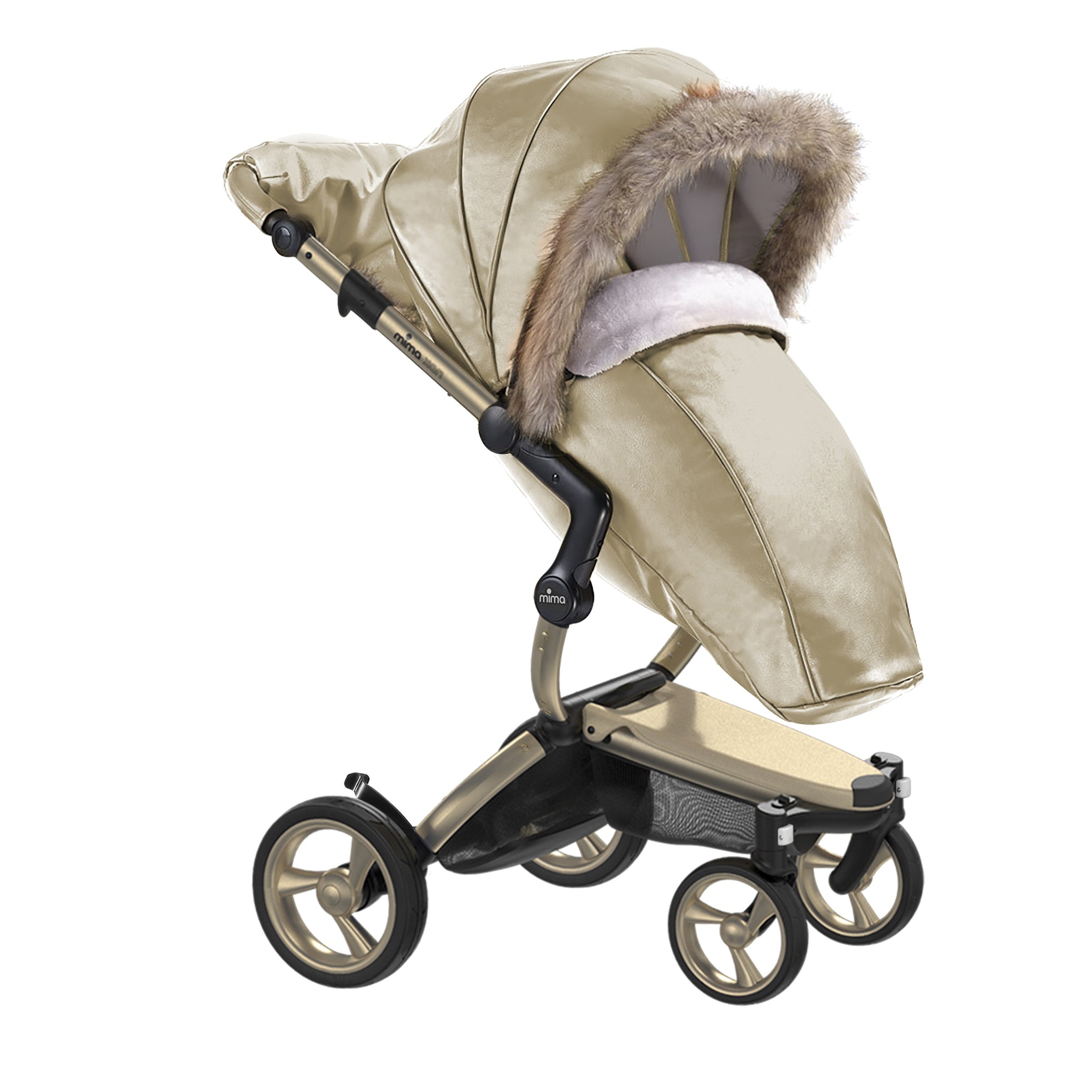 Mima Xari Winter outfit Swaddles Baby