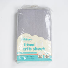 Load image into Gallery viewer, First Essentials Fitted Cotton Standard Crib Sheet
