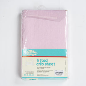 First Essentials Fitted Cotton Standard Crib Sheet