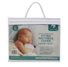 Load image into Gallery viewer, Green Frog Mini Mattress Cover
