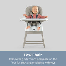 Load image into Gallery viewer, Chicco Stack Hi-Lo 6-in-1 Multi-Use High Chair
