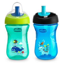Load image into Gallery viewer, Chicco Sport Spout Trainer Sippy Cup  9m+ 9oz (2pk)
