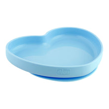 Load image into Gallery viewer, Chicco Easy Plate Silicone Heart Shaped Plate
