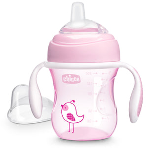 Chicco Silicone Spout Transition Sippy Cup 7oz  4m+