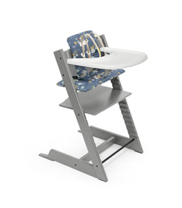 Stokke Tripp Trapp Complete High Chair - (Incl. Chair, Matching Babyset, Cushion, Tray)