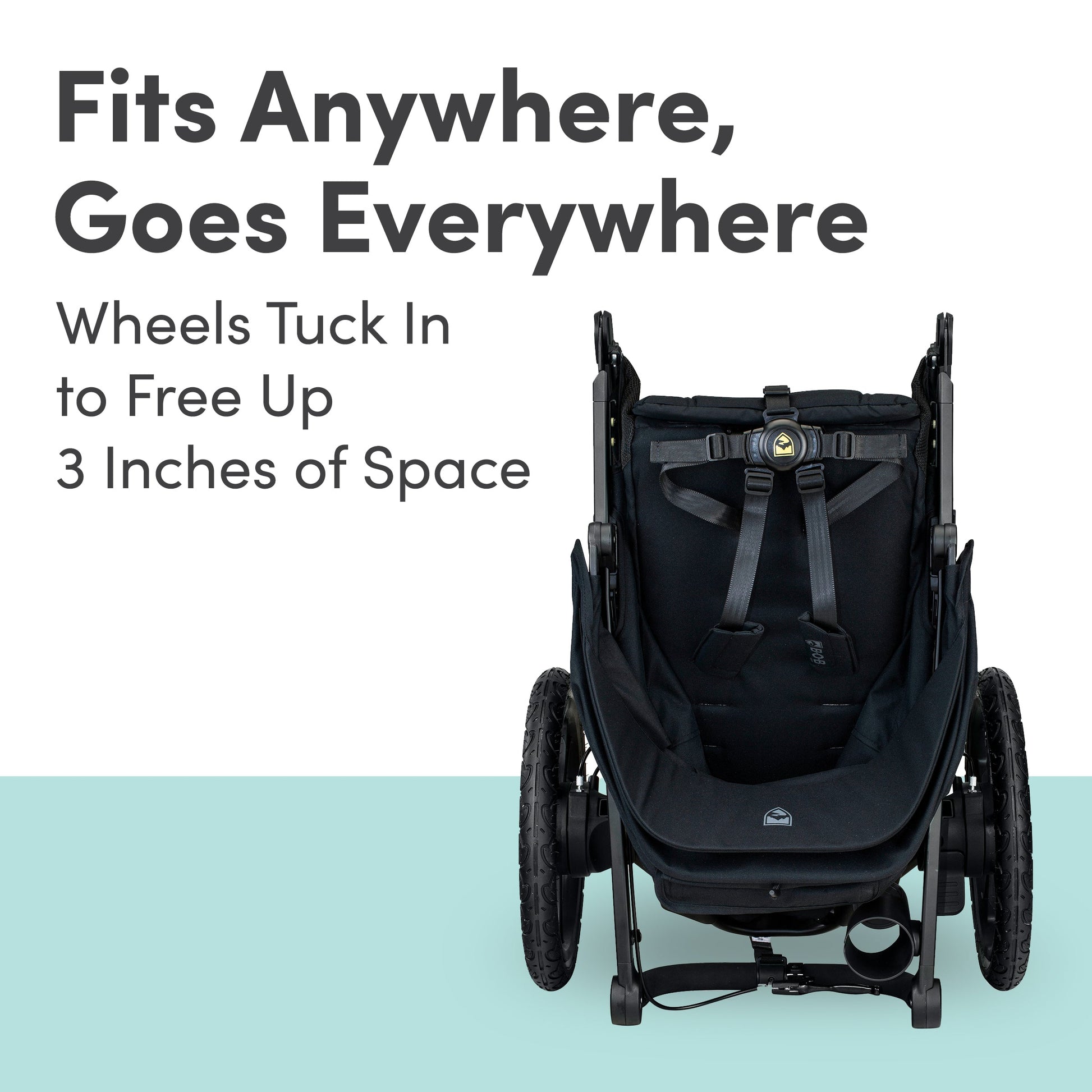 jogging stroller swivel wheel or fixed BOB Gear Wayfinder Jogging Stroller