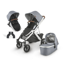 Load image into Gallery viewer, UPPAbaby Vista V2 Full Size Double Stroller Bundle

