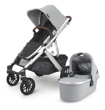 Load image into Gallery viewer, Buy the Vista V2 from Mega babies in a grey brushed mélange. 
