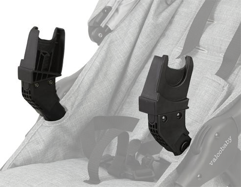 Valco Baby Car Seat Adapter for Maxi Cosi Swaddles Baby