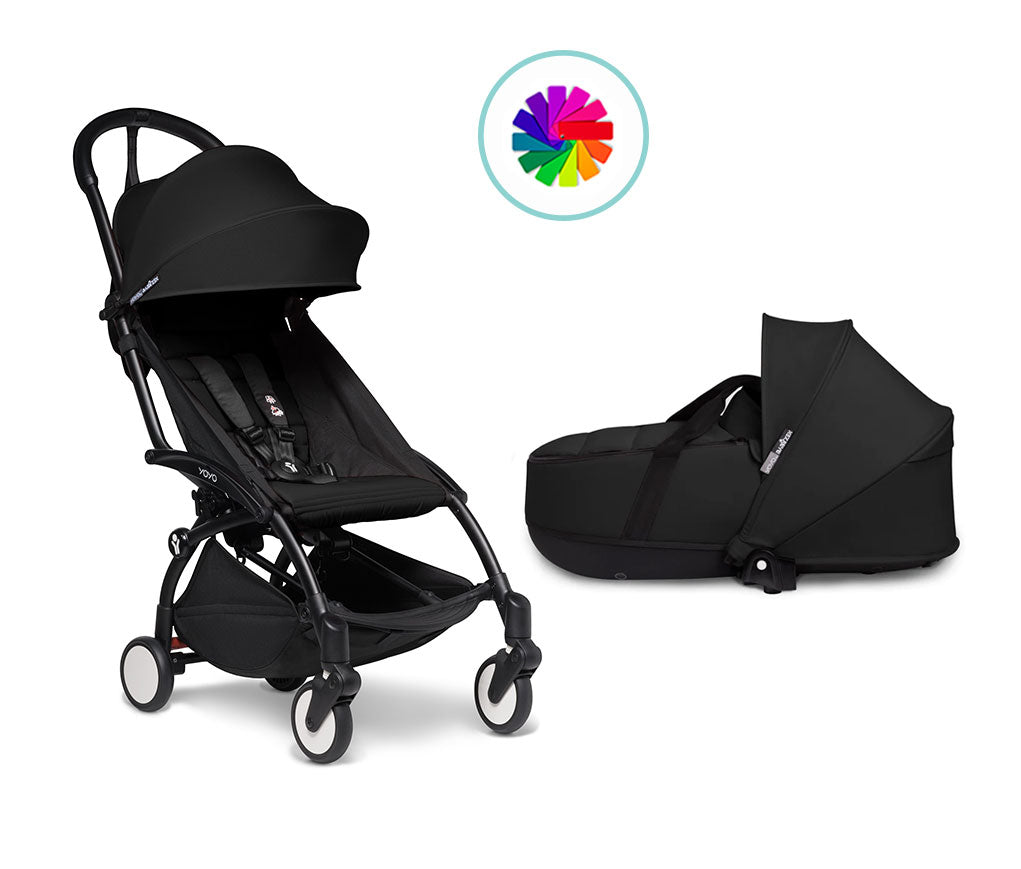 BABYZEN YOYO² Compact Travel Stroller Complete Bundle With Bassinet - Customize Your Own