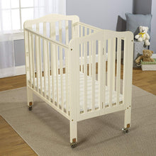 Load image into Gallery viewer, Big Oshi Angela (Curved) 3 Level Portable Crib + Free 3&quot; Mattress - Mega Babies

