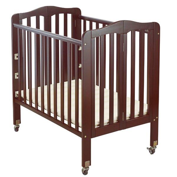 Big Oshi Angela (Curved) 3 Level Portable Crib + Free 3" Mattress - Mega Babies