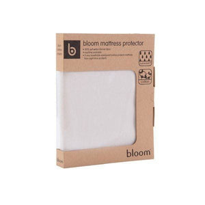 Bloom Alma Mini Crib Mattress Protector - Natural Wheat - Baby Nursery
