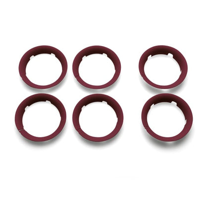 Bugaboo Bee wheel caps - DARK RED - Stroller Wheels & Accessories