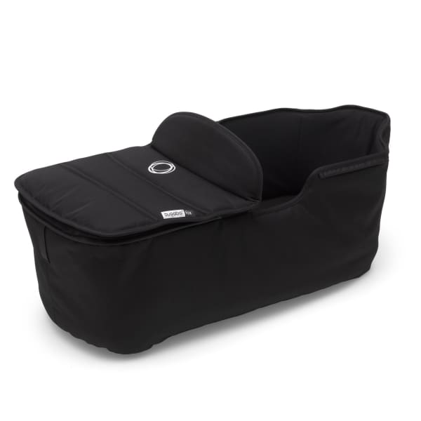 Bugaboo Fox Bassinet Tailored Fabric Set - BLACK - Stroller Bassinet