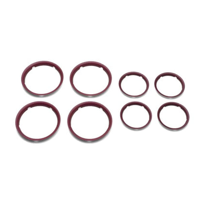 Bugaboo Fox wheel caps - DARK RED - Stroller Wheels & Accessories