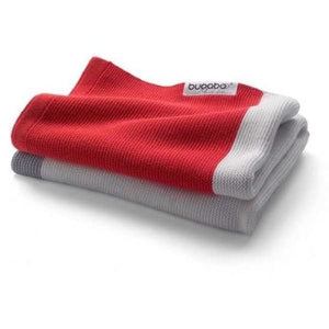 Bugaboo light cotton blanket - Neon Red - Baby Blanket