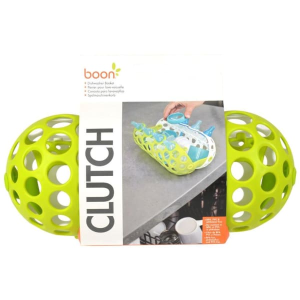 Clutch Dishwasher Basket - Green/White - Baby Bottle Accessories