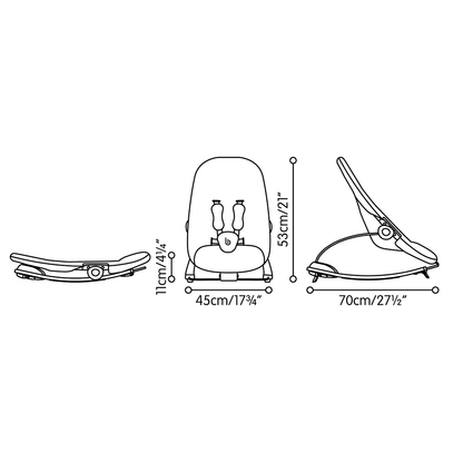 Bloom Baby Coco Go 3-in-1 Baby Lounger