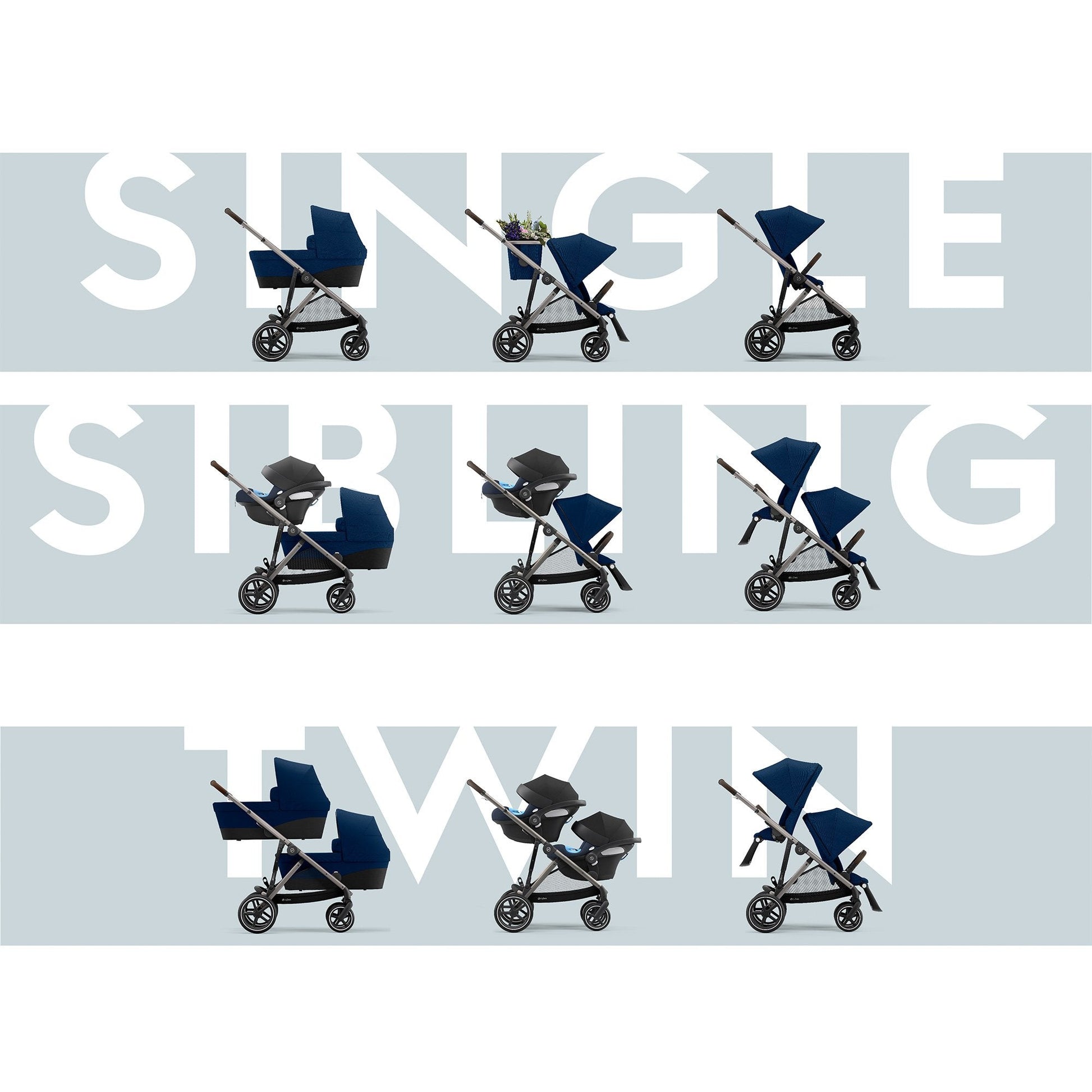 poussette cybex gazelle Cybex Gold Gazelle S Stroller – Swaddles Baby