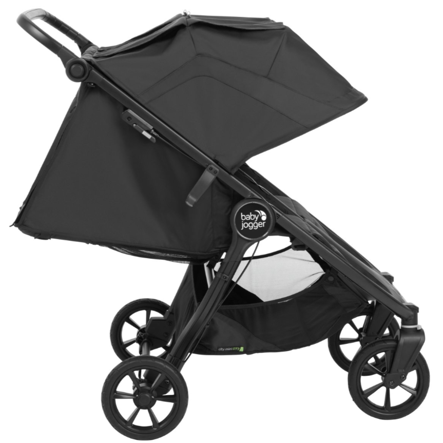 Baby Jogger City Mini GT2 Double Stroller Swaddles Baby