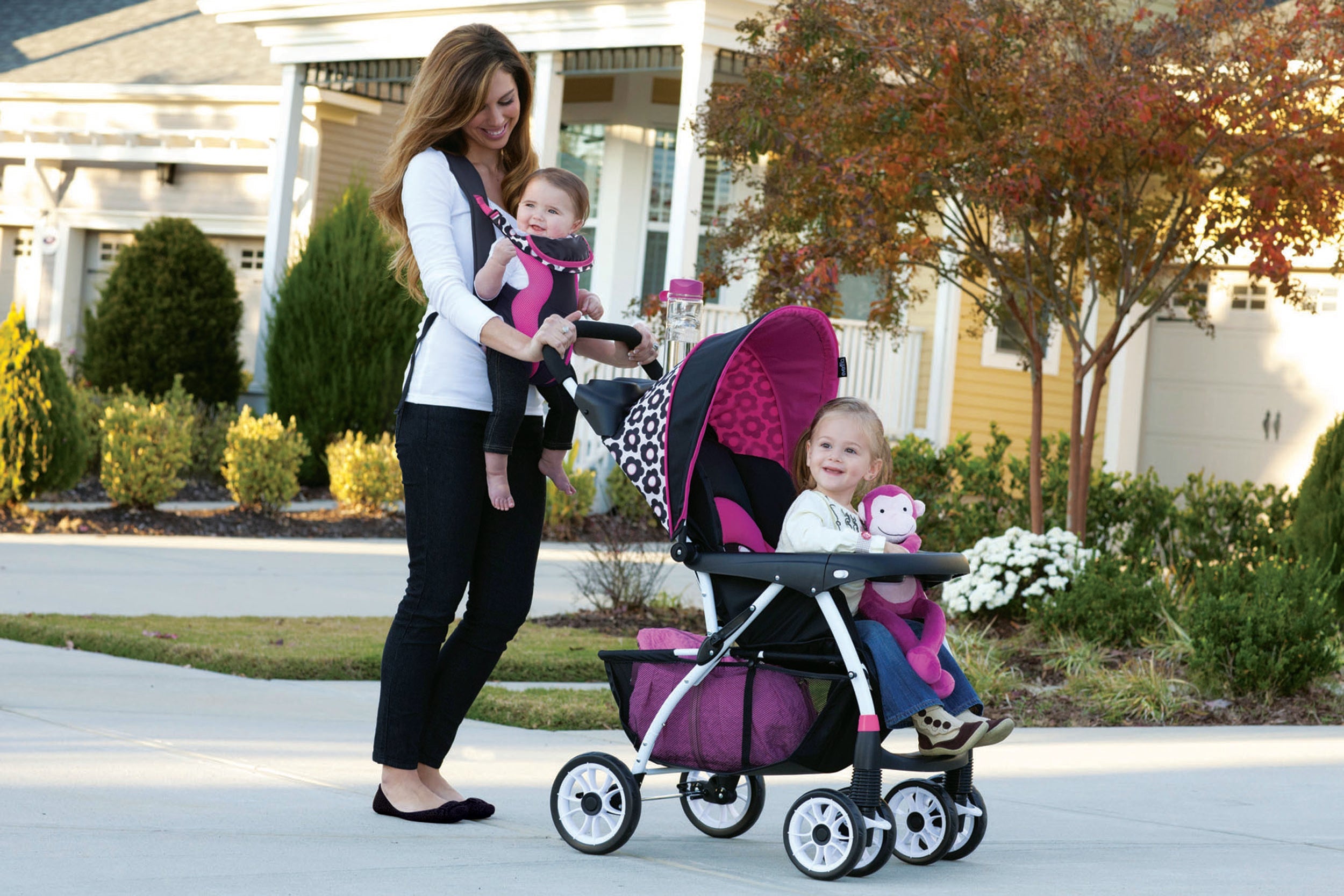 Evenflo Breathable Infant Carrier Swaddles Baby