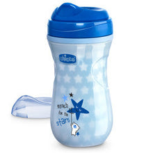 Load image into Gallery viewer, Chicco Glow In The Dark Insulated Rim Spout Trainer Cup 9oz,  12m+ (1pk)
