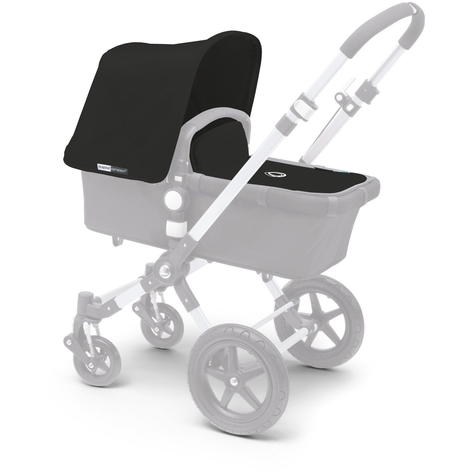 Bugaboo cameleon grey fabric set discount