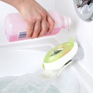 Flo Water Deflector & Faucet Cover With Bubble Dispenser - Baby Bath & Potty