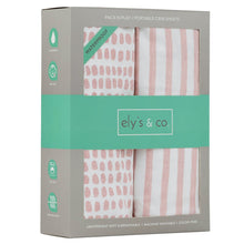 Load image into Gallery viewer, Ely&#39;s &amp; Co. Waterproof Pack N Play/ Porta Crib Sheet - 2 Pack
