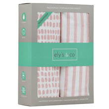 Load image into Gallery viewer, Ely&#39;s &amp; Co. Waterproof Cradle Sheet/ Changing Pad Cover - 2 Pack
