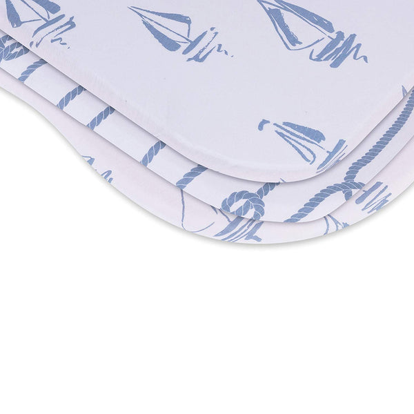 Ely's & Co. Cotton Bassinet Sheet - 2 Pack
