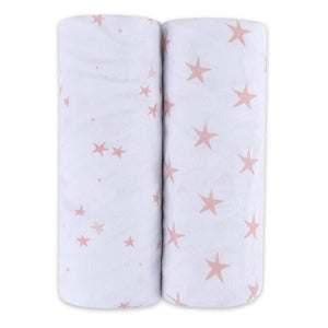 Ely's & Co. Cotton Pack N Play/ Porta Crib Sheet - 2 Pack