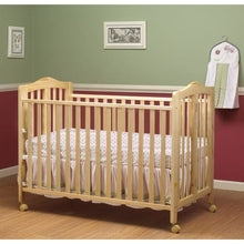 Load image into Gallery viewer, Lisa Full Size Folding Crib - Natural - Portable Folding Crib

