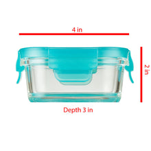 Load image into Gallery viewer, Innobaby Preppin&#39; SMART EZ Lock Glass Container (3 Pack)
