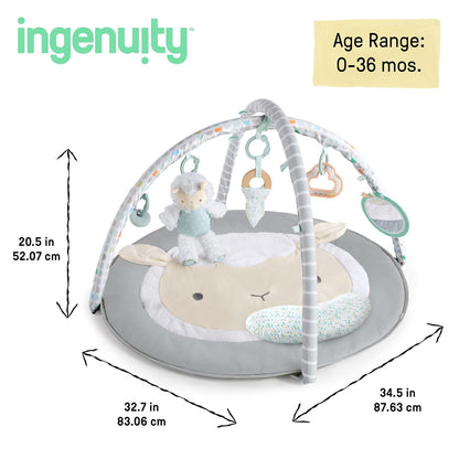 Ingenuity Sheppy's Spot Plush Activity Gym