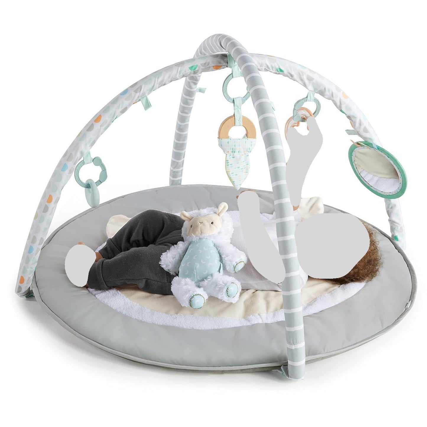 Ingenuity Sheppy's Spot Plush Activity Gym