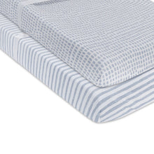 Load image into Gallery viewer, Ely&#39;s &amp; Co. Waterproof Cradle Sheet/ Changing Pad Cover - 2 Pack
