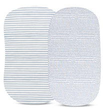 Load image into Gallery viewer, Ely&#39;s &amp; Co. Waterproof Bassinet Sheet - 2 Pack

