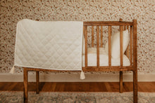 Load image into Gallery viewer, Mini Manilla Muslin 3 Piece Portable Crib Set
