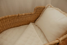 Load image into Gallery viewer, Mini Manilla Muslin 3 Piece Portable Crib Set
