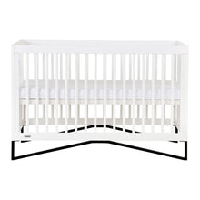 Load image into Gallery viewer, Buy Mega babies&#39; convertible crib and add class to your nursery with the highly contrasting colors.
