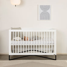 Load image into Gallery viewer, Mega babies&#39; dadada Convertible Crib will keep your baby comfortable - designed  for unshakeable stability.
