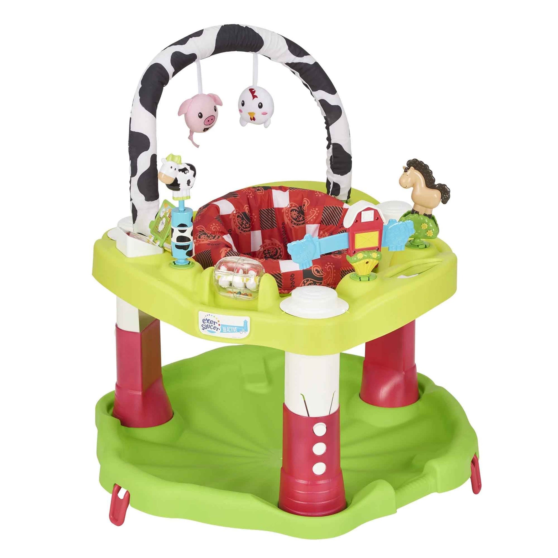 evenflo exersaucer springs Evenflo Mega Playful Pastures Exersaucer DLX – Swaddles Baby
