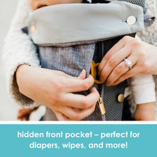 Load image into Gallery viewer, JJ Cole Peek 5-Position Baby Carrier
