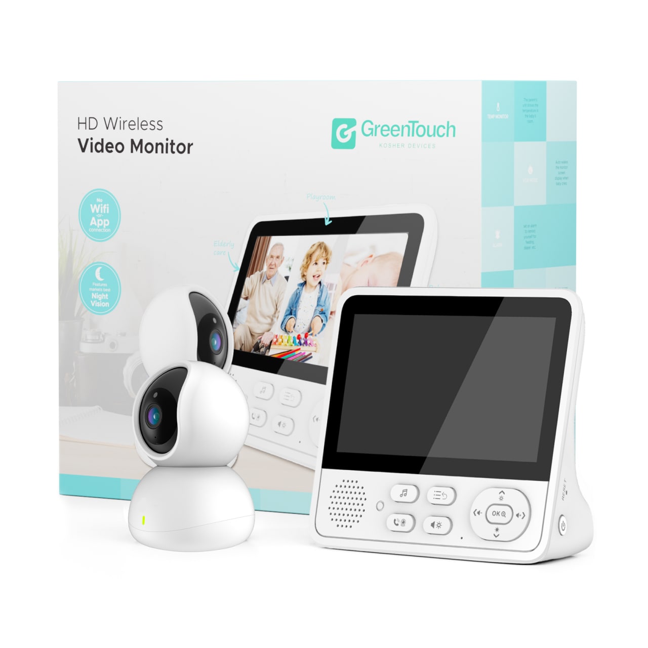 Cordless baby shop monitor camera