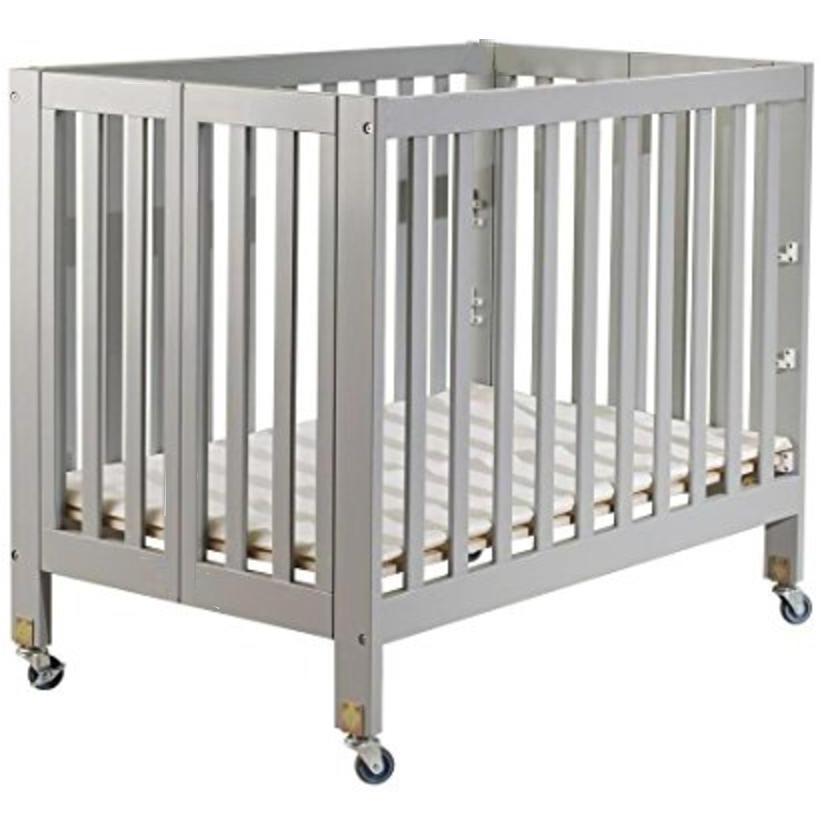 Big Oshi Sarah (Flat) 3 Level Mini Portable Crib + Free 3" Mattress - Mega Babies